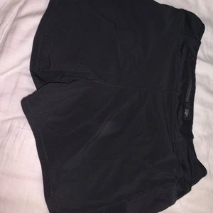 athleta girl black shorts